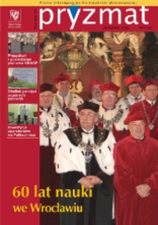 Pryzmat : Pismo Informacyjne Politechniki Wrocławskiej. Listopad 2005, nr 196