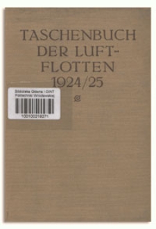 Taschenbuch der Luftflotten. 4, Jahrgang 1924/1925