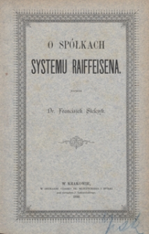 O sp&oacute;łkach systemu Raiffeisena
