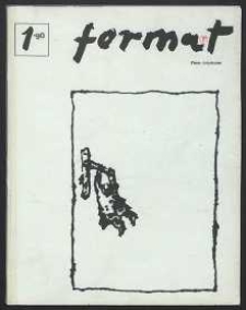 Format : pismo artystyczne, 1990, nr 1