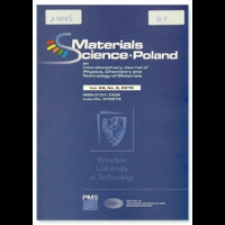 Materials Science-Poland : An Interdisciplinary Journal of Physics, Chemistry and Technology of Materials, Vol. 28, 2010, Nr 4