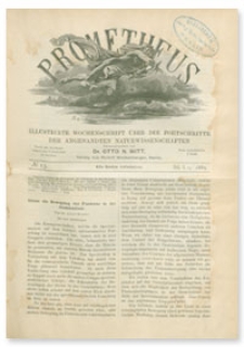 Prometheus : Illustrirte Wochenschrift über die Fortschritte der angewandenten Naturwissenschaften. 1. Jahrgang, 1889, Nr 13