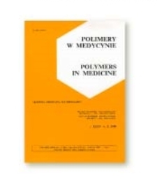 Polimery w Medycynie = Polymers in Medicine, 2011, T. 41, nr 2