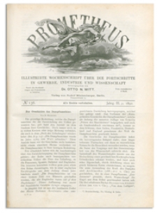 Prometheus : Illustrirte Wochenschrift über die Fortschritte in Gewerbe, Industrie und Wissenschaft. 3. Jahrgang, 1892, Nr 136