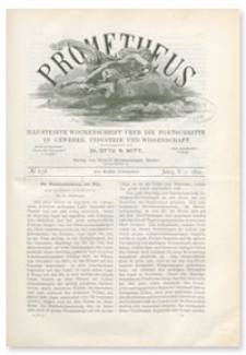 Prometheus : Illustrirte Wochenschrift über die Fortschritte in Gewerbe, Industrie und Wissenschaft. 5. Jahrgang, 1894, Nr 238