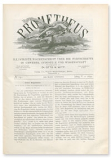 Prometheus : Illustrirte Wochenschrift über die Fortschritte in Gewerbe, Industrie und Wissenschaft. 5. Jahrgang, 1894, Nr 242