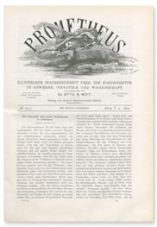 Prometheus : Illustrirte Wochenschrift über die Fortschritte in Gewerbe, Industrie und Wissenschaft. 5. Jahrgang, 1894, Nr 253